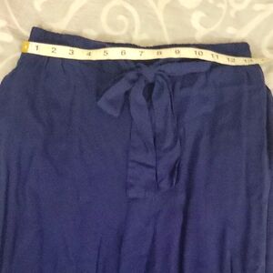 Ambiance Deep Blue Bow-Tie Pants